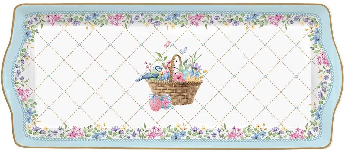 Easy Life Porcelánový servírovací talíř Spring Bloom