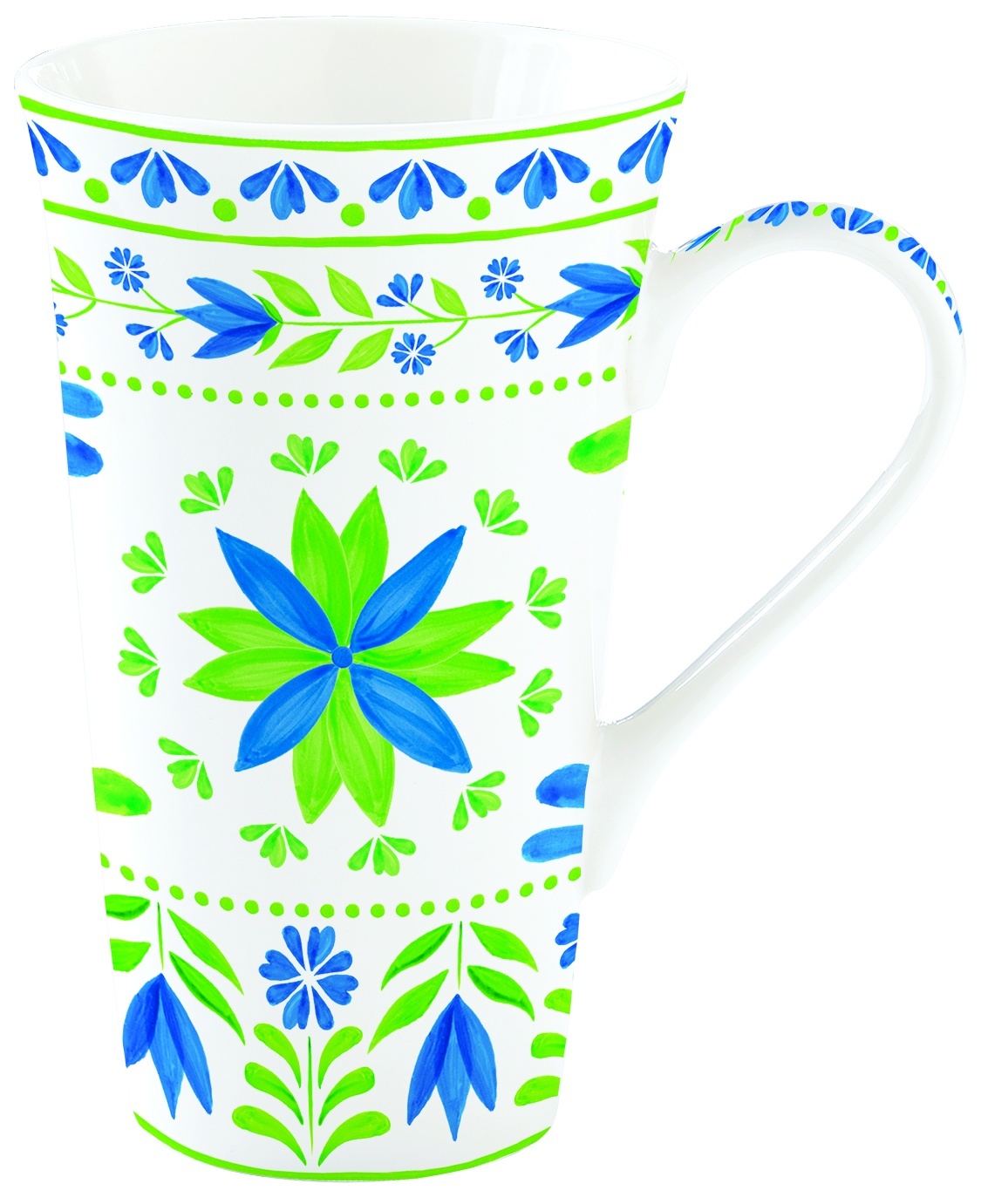 Easy Life Porcelánový hrnek velký Flowers Garden