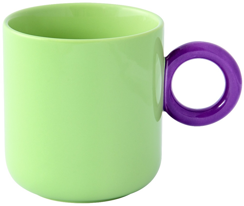 Easy Life Porcelánový hrnek Creative Coloured Green