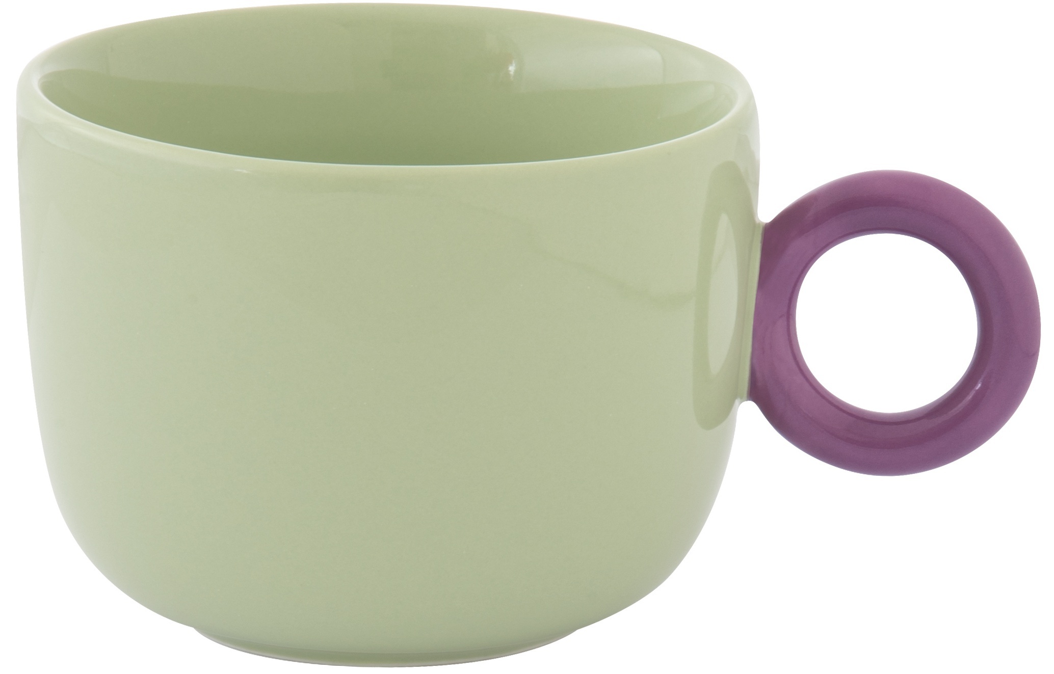 Easy Life Porcelánový hrnek Creative Coloured Green