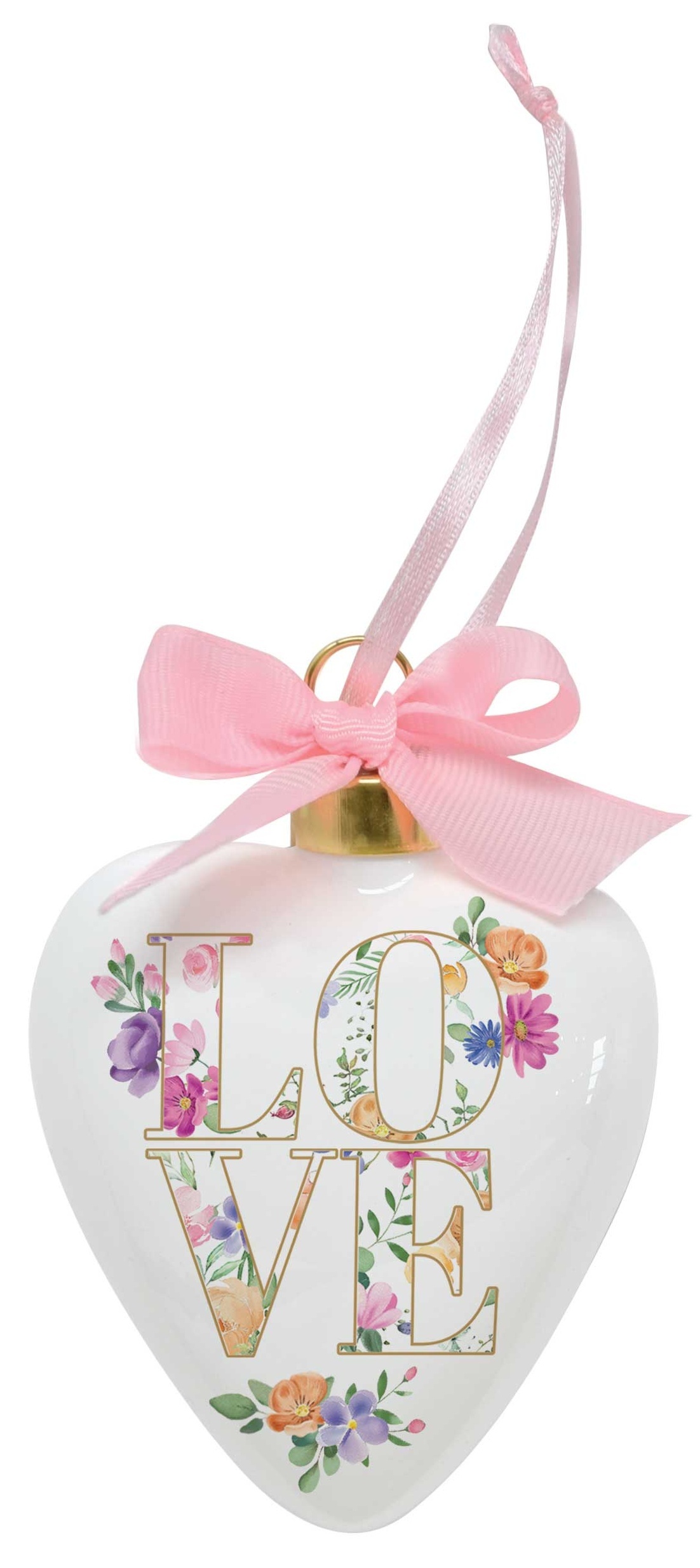 Easy Life Keramické srdíčko na pověšení Mon Amour