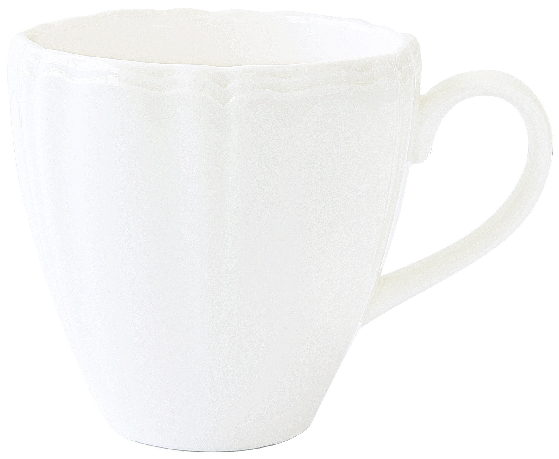 Easy Life Porcelánový hrnek Perle White