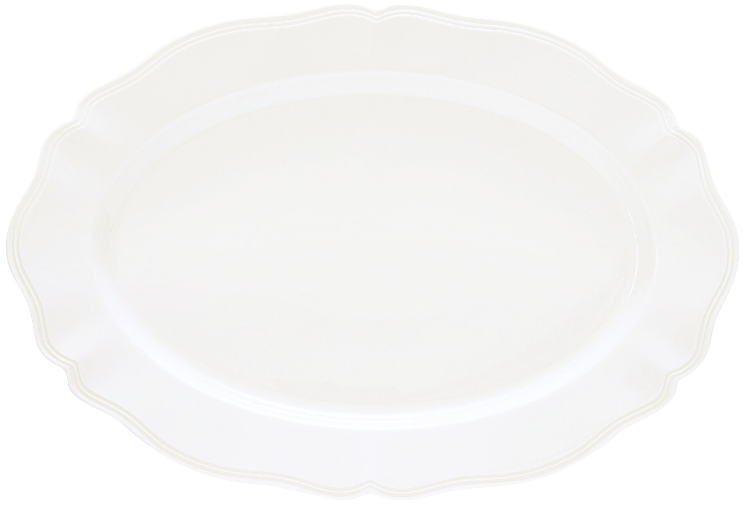 Easy Life Porcelánový servírovací talíř Perle White