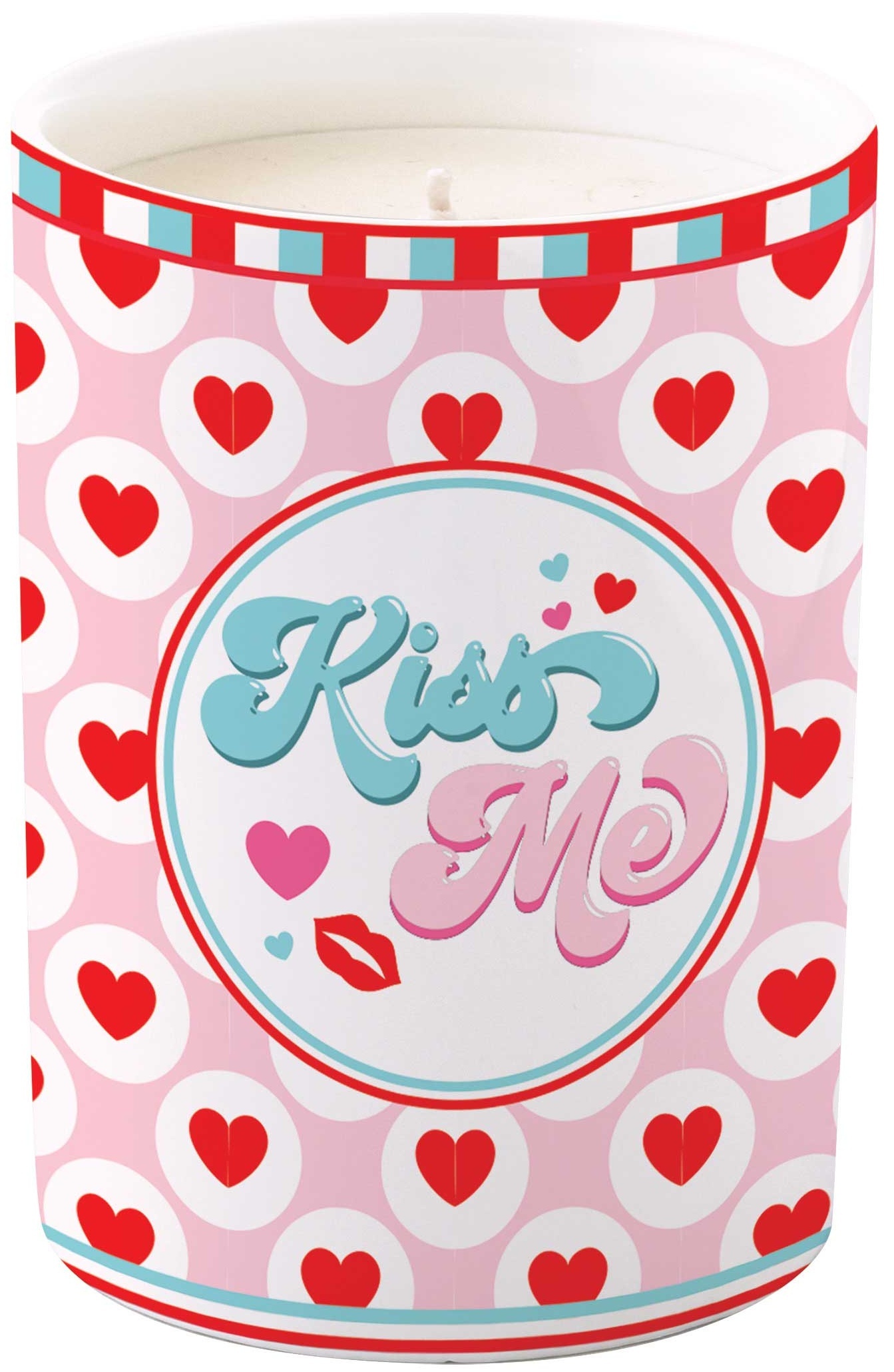 Easy Life Vonná svíčka v porcelánové dóze Twist & Match Red