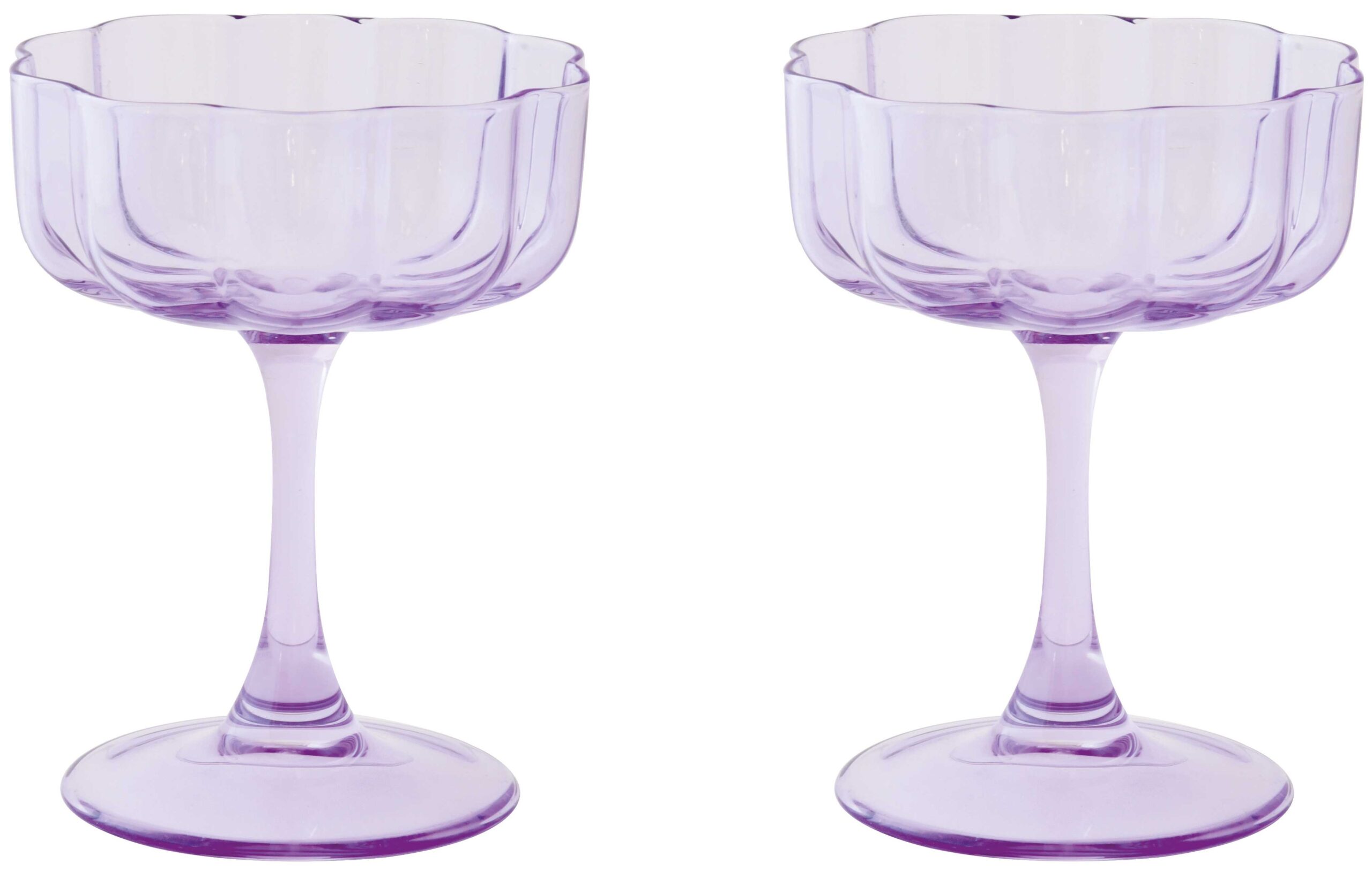 Easy Life Sada dvou skleniček na nožce Twist & Match Orange