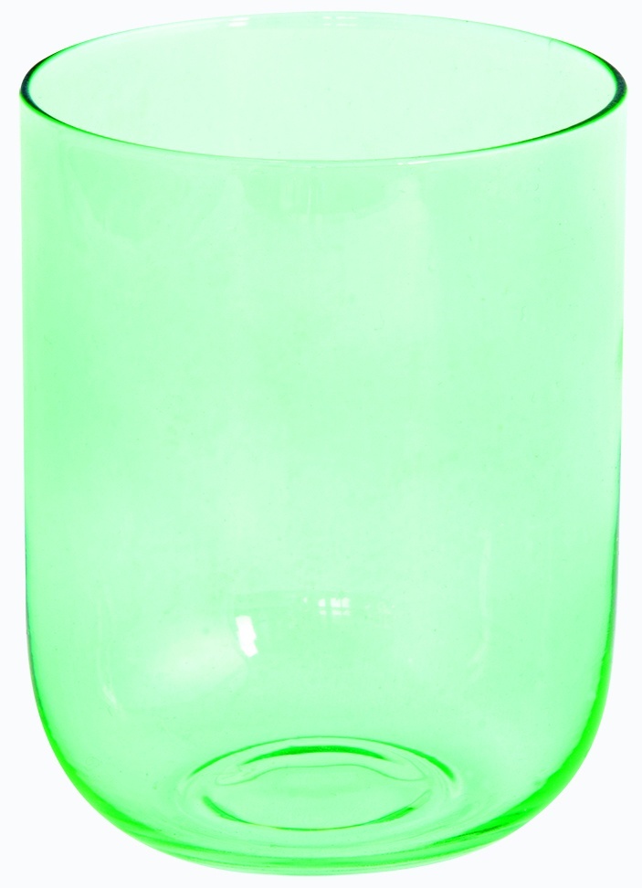 Easy Life Sada dvou zelených skleniček Rainbow Green