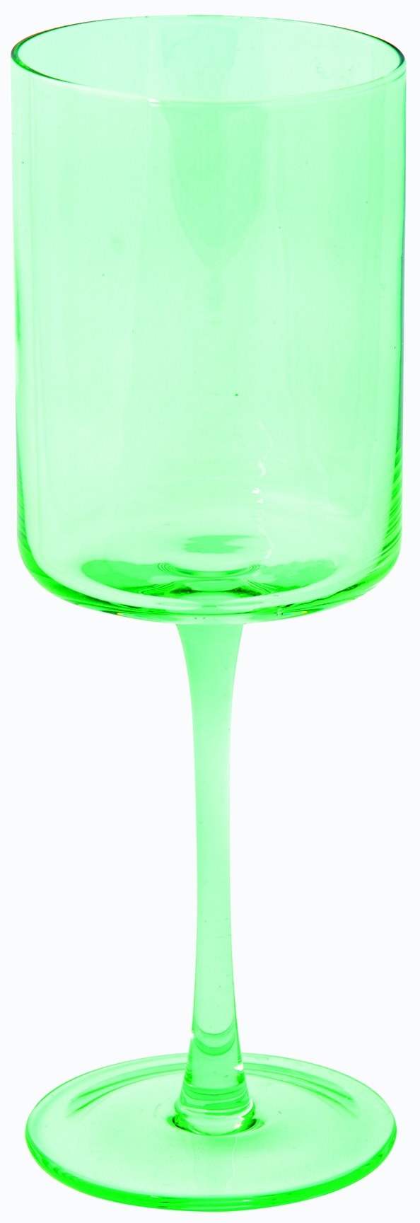 Easy Life Sada dvou zelených skleniček na víno Rainbow Green