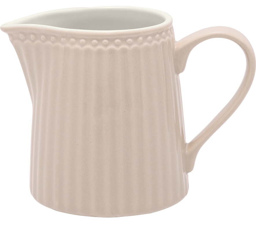 GreenGate Porcelánová mléčenka Alice Creamy Fudge