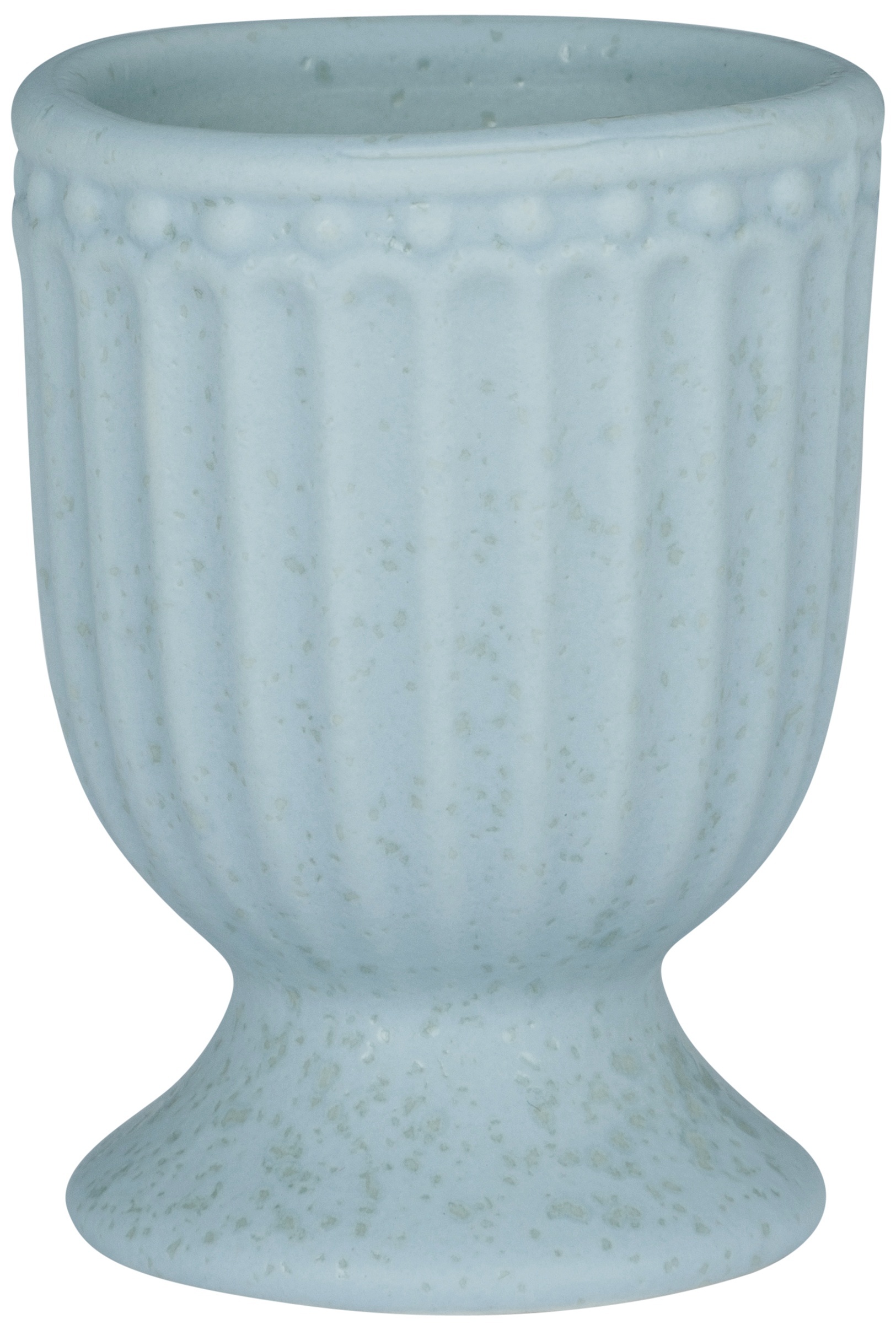 GreenGate Keramický kalíšek na vajíčko Alice Ice Blue