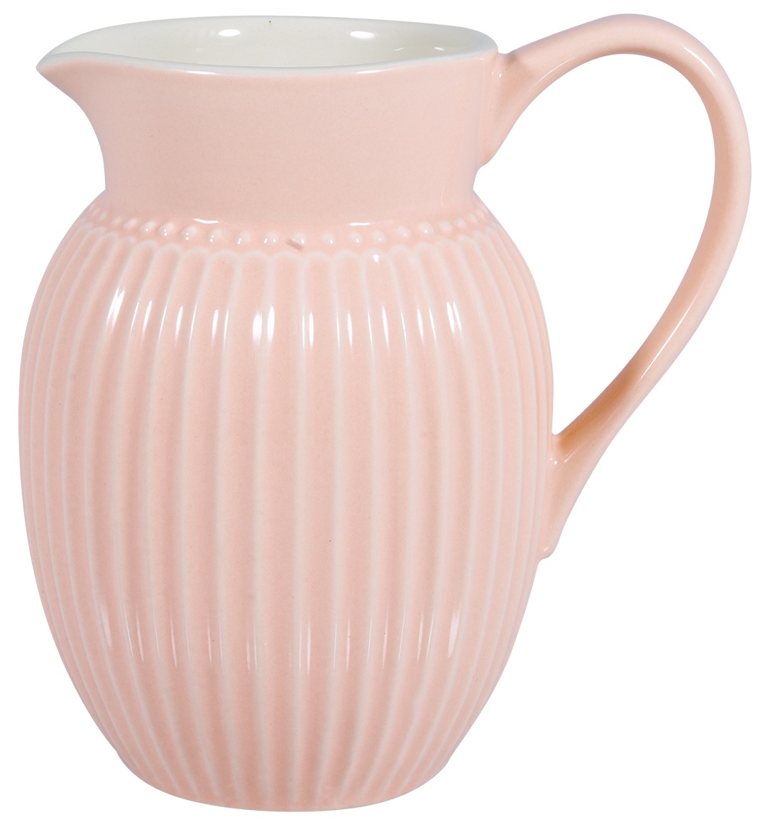GreenGate Porcelánový džbán Alice Pale Pink malý