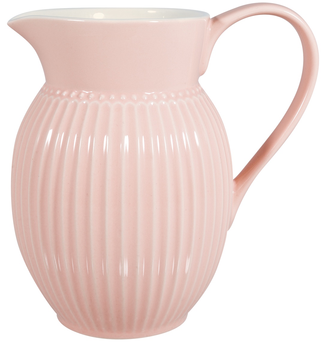 GreenGate Porcelánový džbán Alice Pale Pink velký