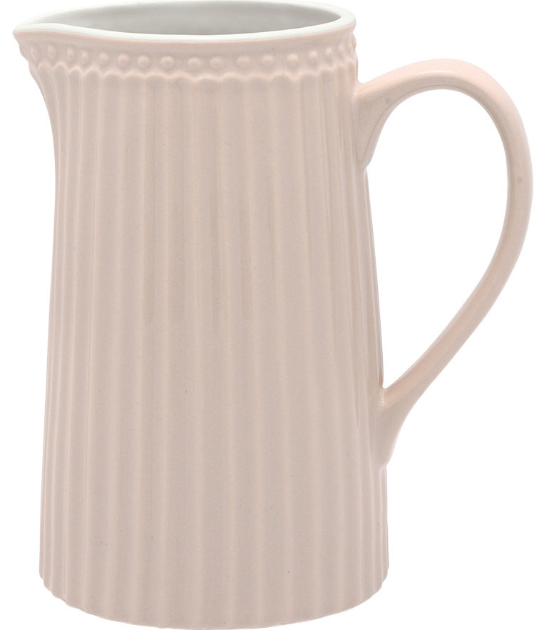 GreenGate Porcelánový džbán Alice Creamy Fudge