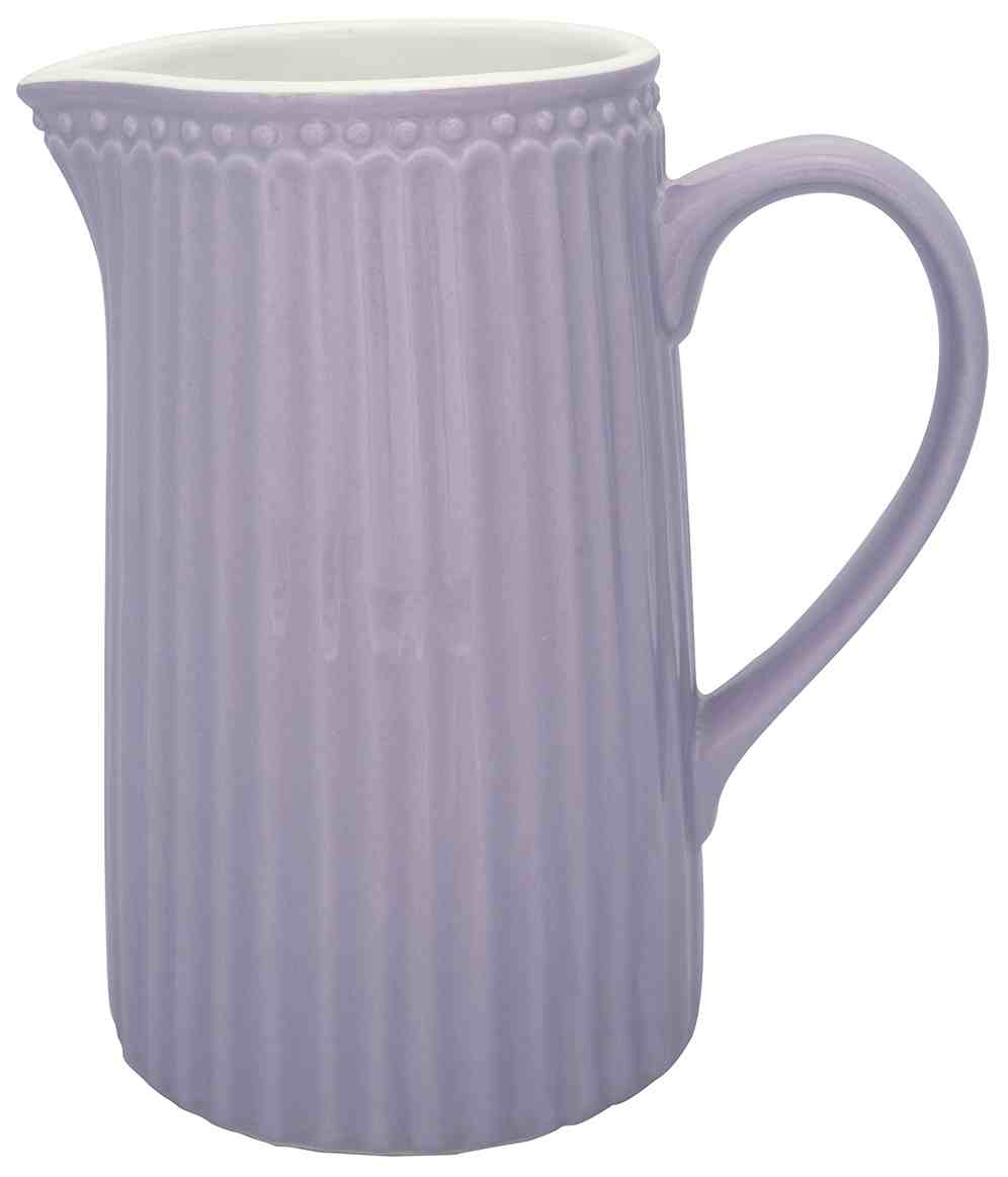 GreenGate Keramický džbán Alice Lavender