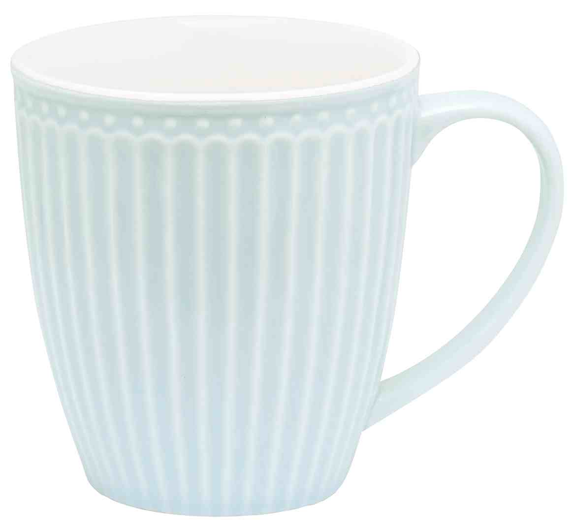 GreenGate Porcelánový hrnek Alice Pale Blue