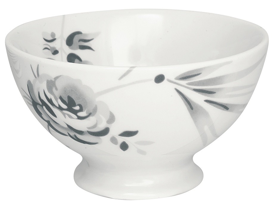 GreenGate Porcelánová polévková miska Aslaug White