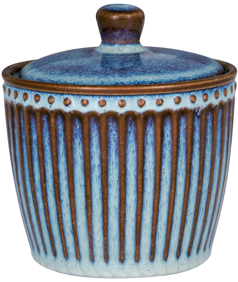 GreenGate Porcelánová cukřenka Alice Oyster