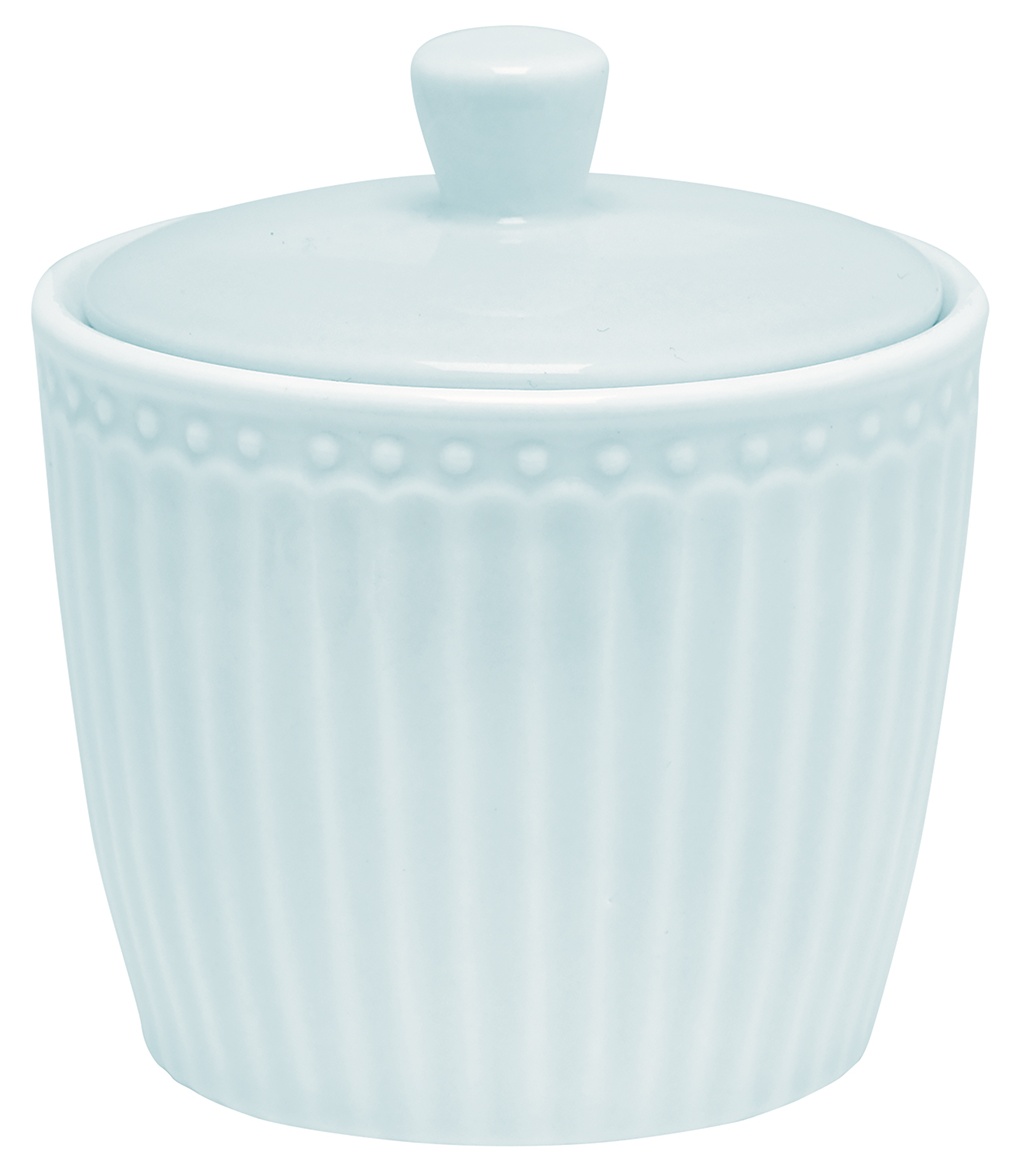 GreenGate Porcelánová cukřenka Alice Pale Blue