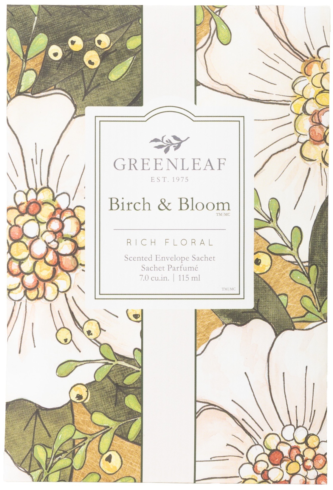 Greenleaf Vonný sáček Birch & Bloom