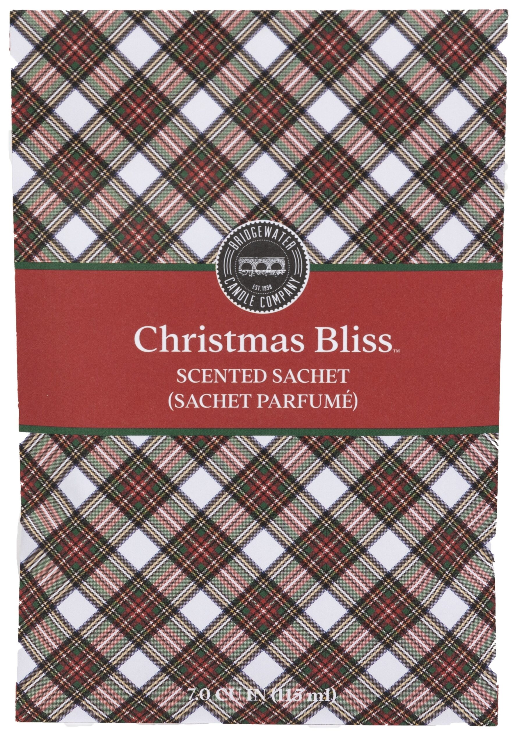 Bridgewater Candle Company Vonný sáček Christmas Bliss Plaid