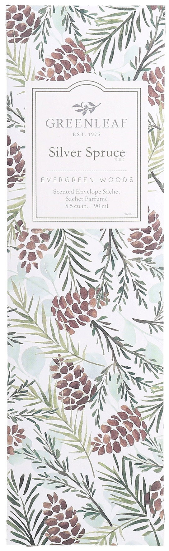 Greenleaf Vonný sáček Silver Spruce úzký