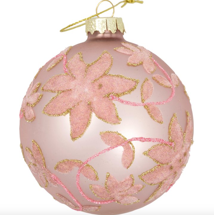 GreenGate Vánoční ozdoba Marie Dusty Rose