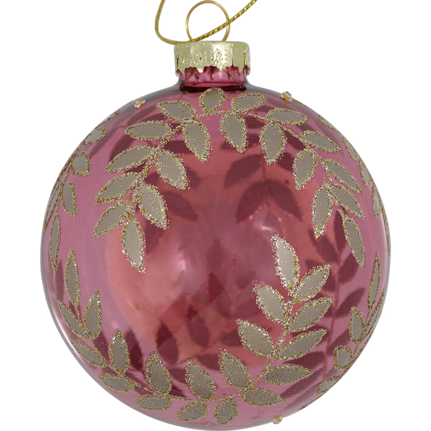 GreenGate Vánoční ozdoba Marie s glitry