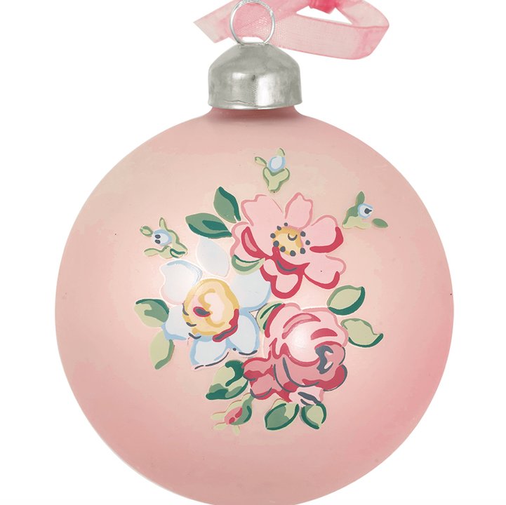 GreenGate Vánoční ozdoba Madison Pale Pink