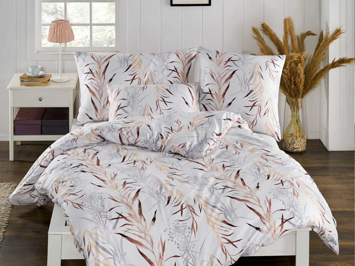 Francouzské povlečení Satén 220x220, 70x90cm Gracie