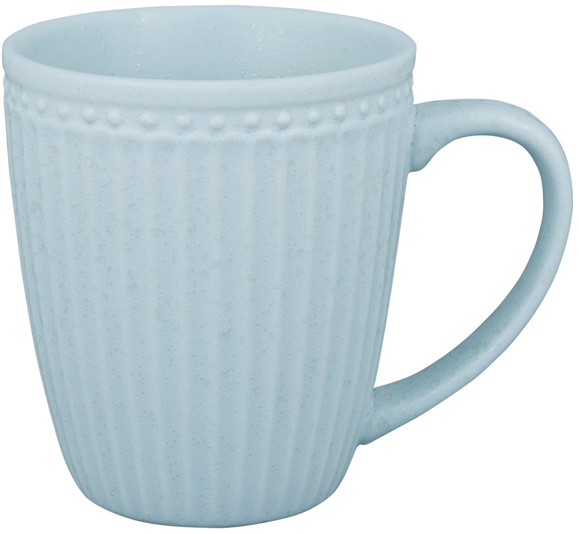 GreenGate Porcelánový hrnek Alice Ice Blue