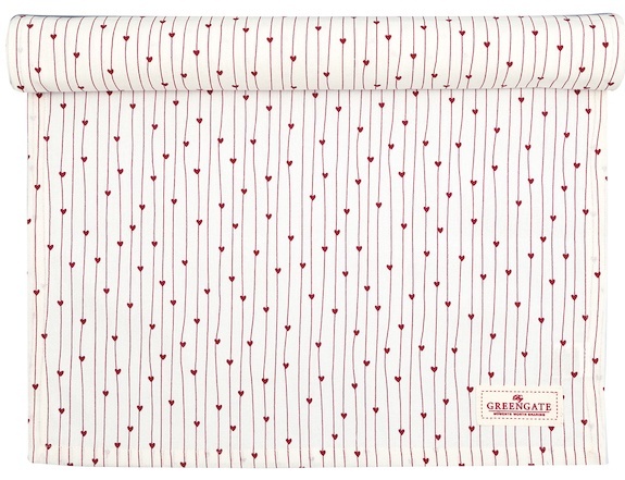 GreenGate Bavlněný ubrus Grace White 150x150