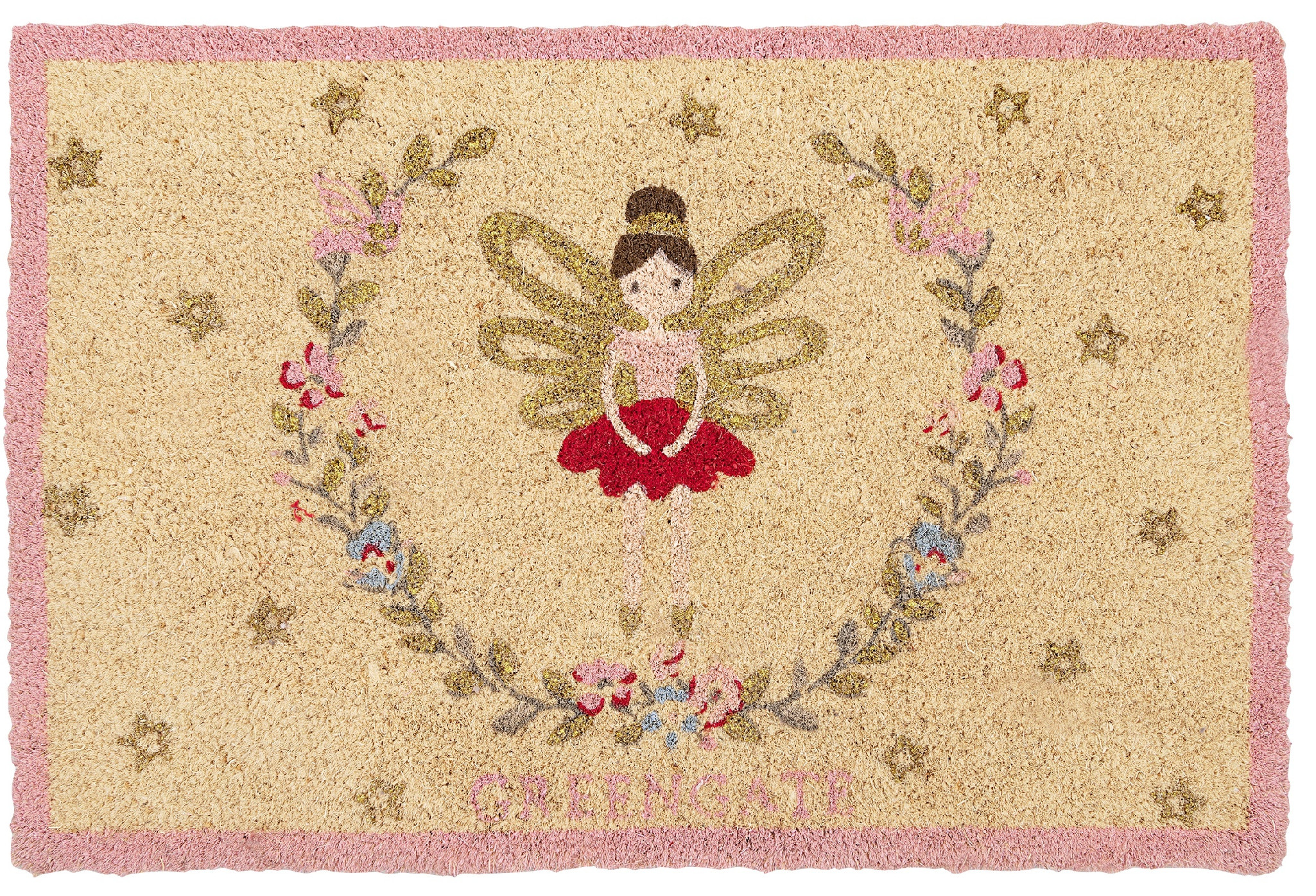 GreenGate Rohožka Cinderella Xmas White