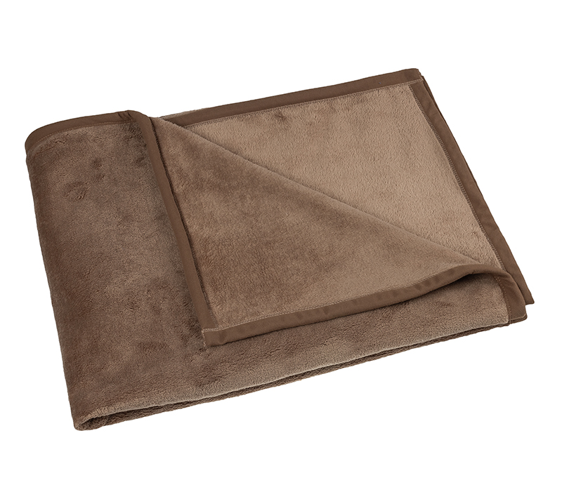 Dětská micro deka 100x150cm kávová