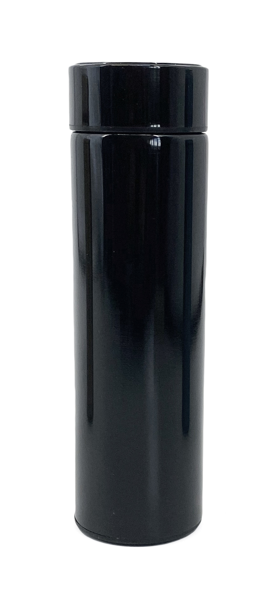 H&L Termoska s teploměrem, černá