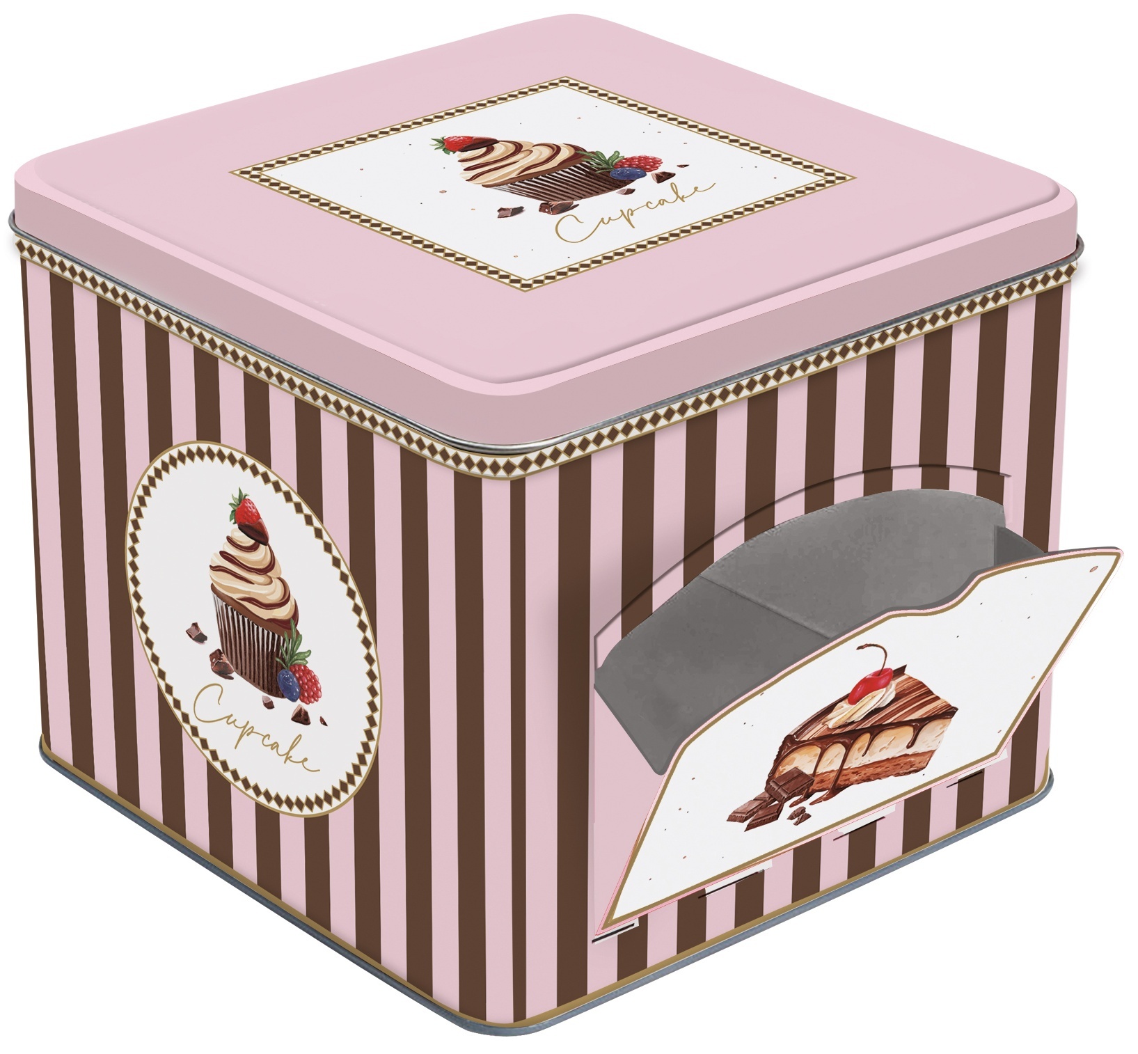 Easy Life Plechová dóza na bonbony Sweet Moments