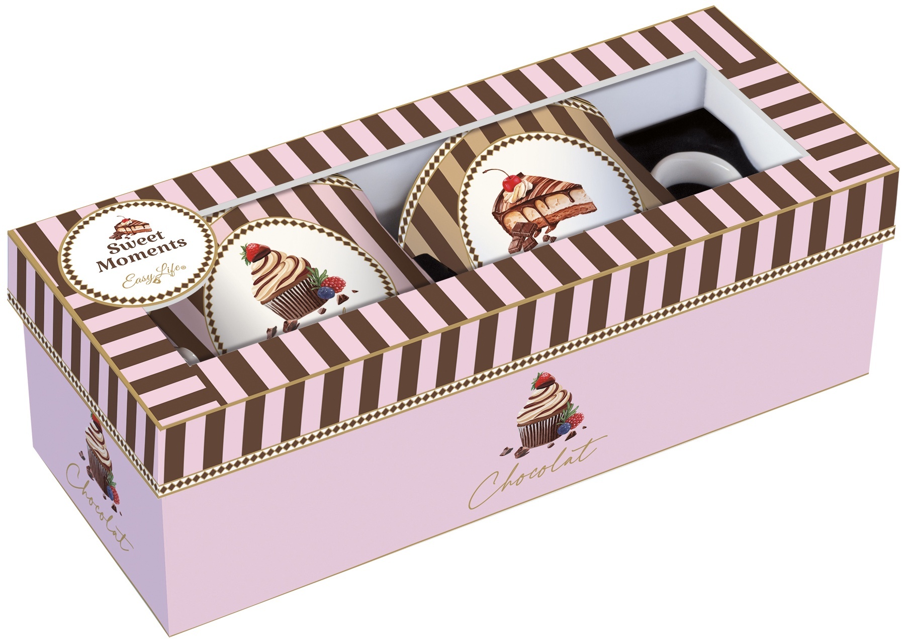 Easy Life Porcelánové hrnky Sweet Moments