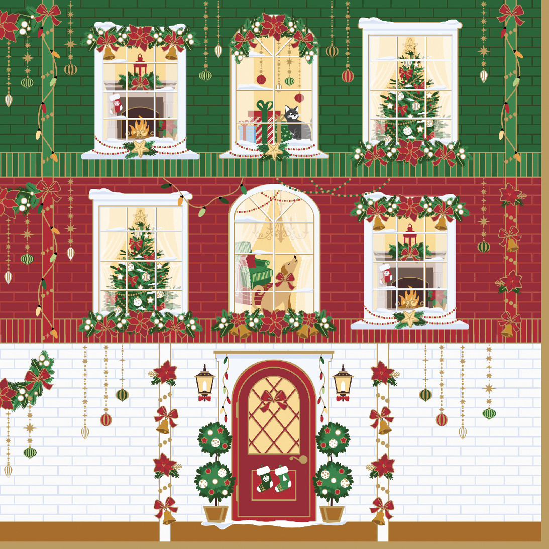 Easy Life Papírový ubrousek Festive Avenue