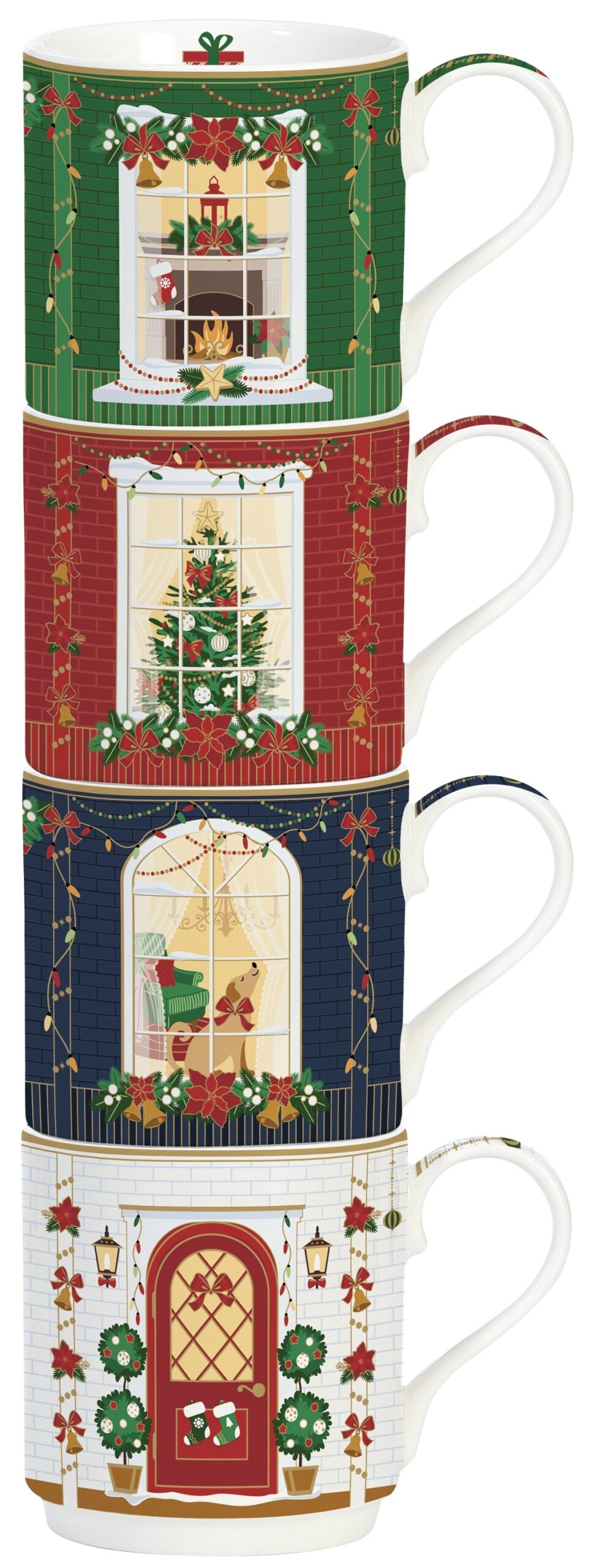 Easy Life Sada hrnků Festive Avenue