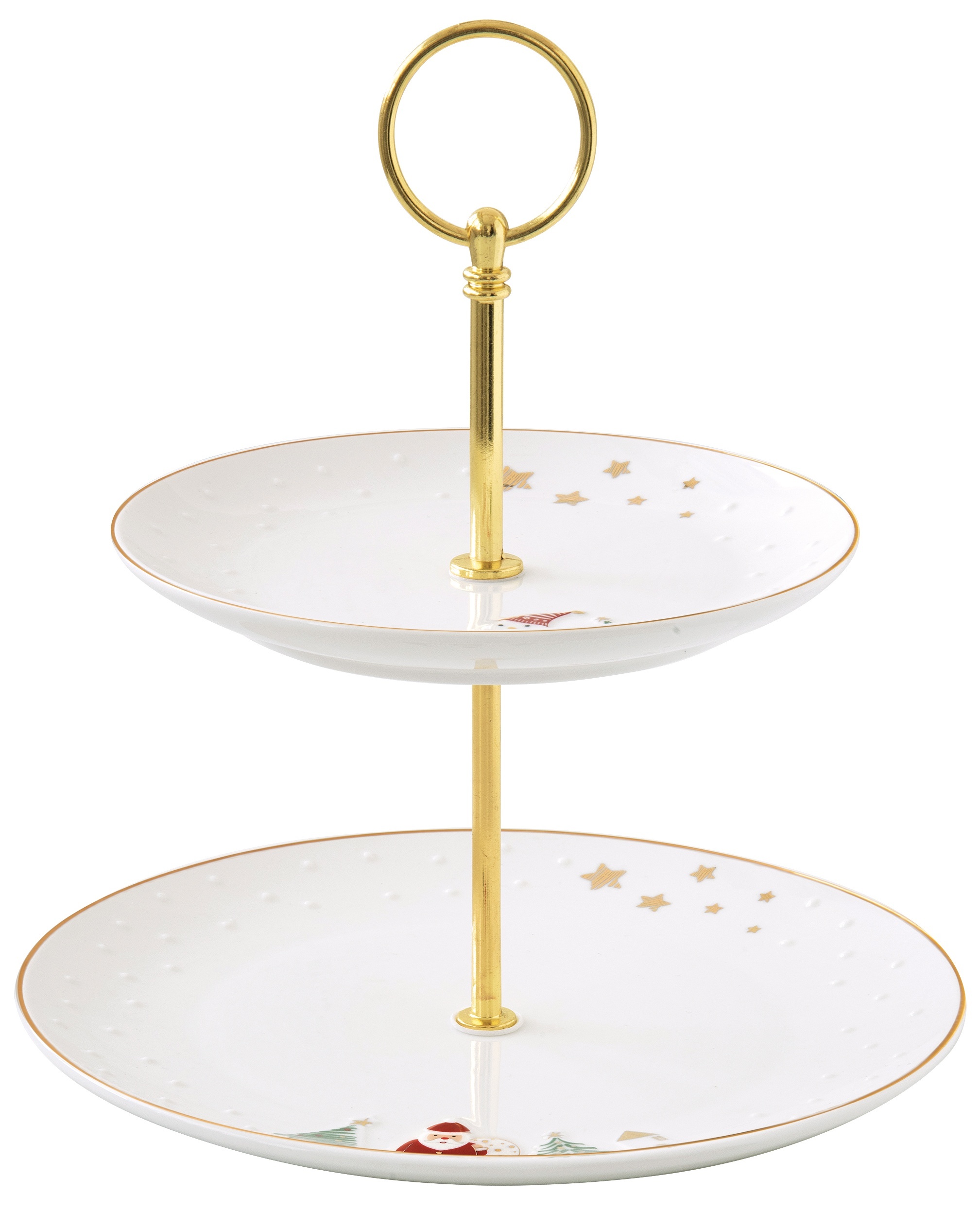 Easy Life Porcelánový etažér Let It Snow