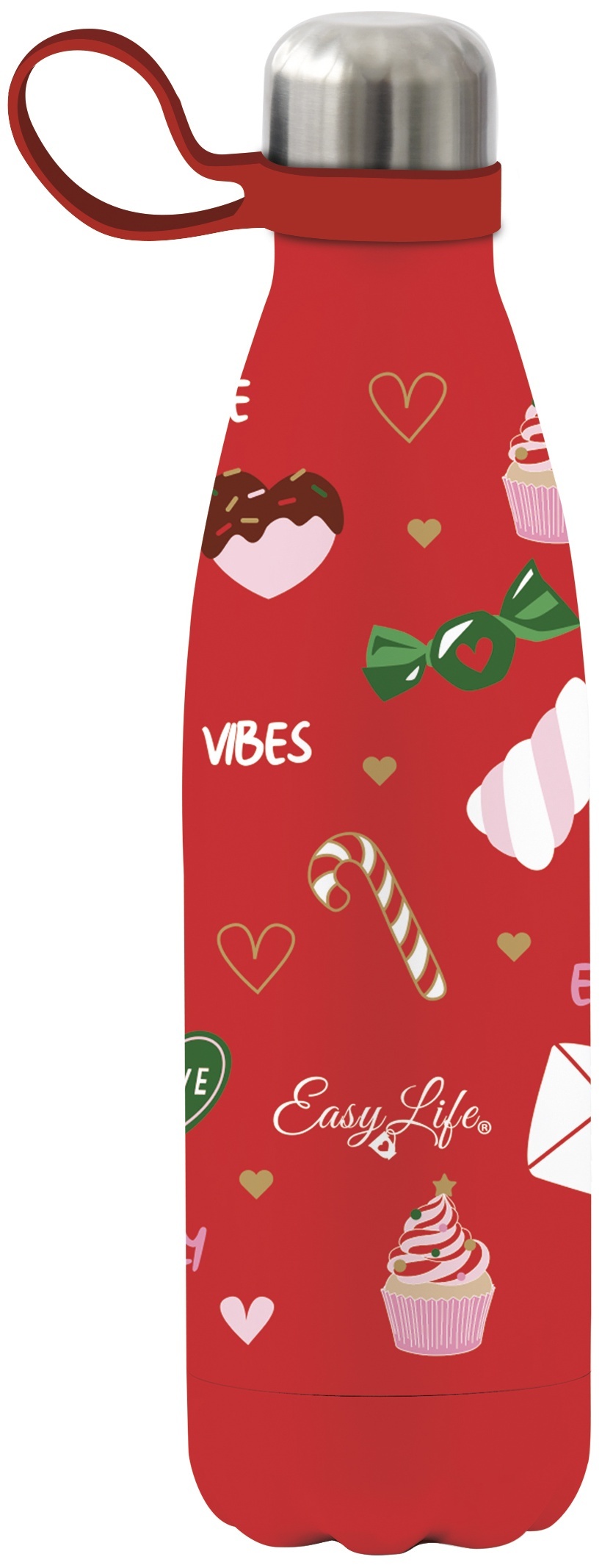 Easy Life Cestovní lahev Christmas Twist