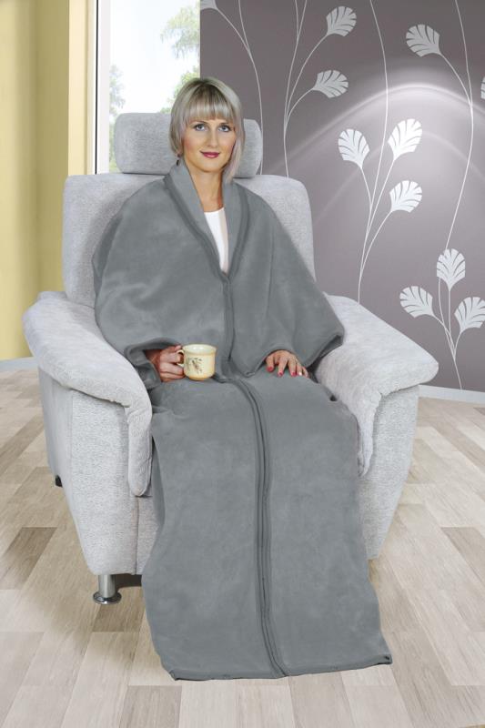 TV pytel micro 150x180cm šedý