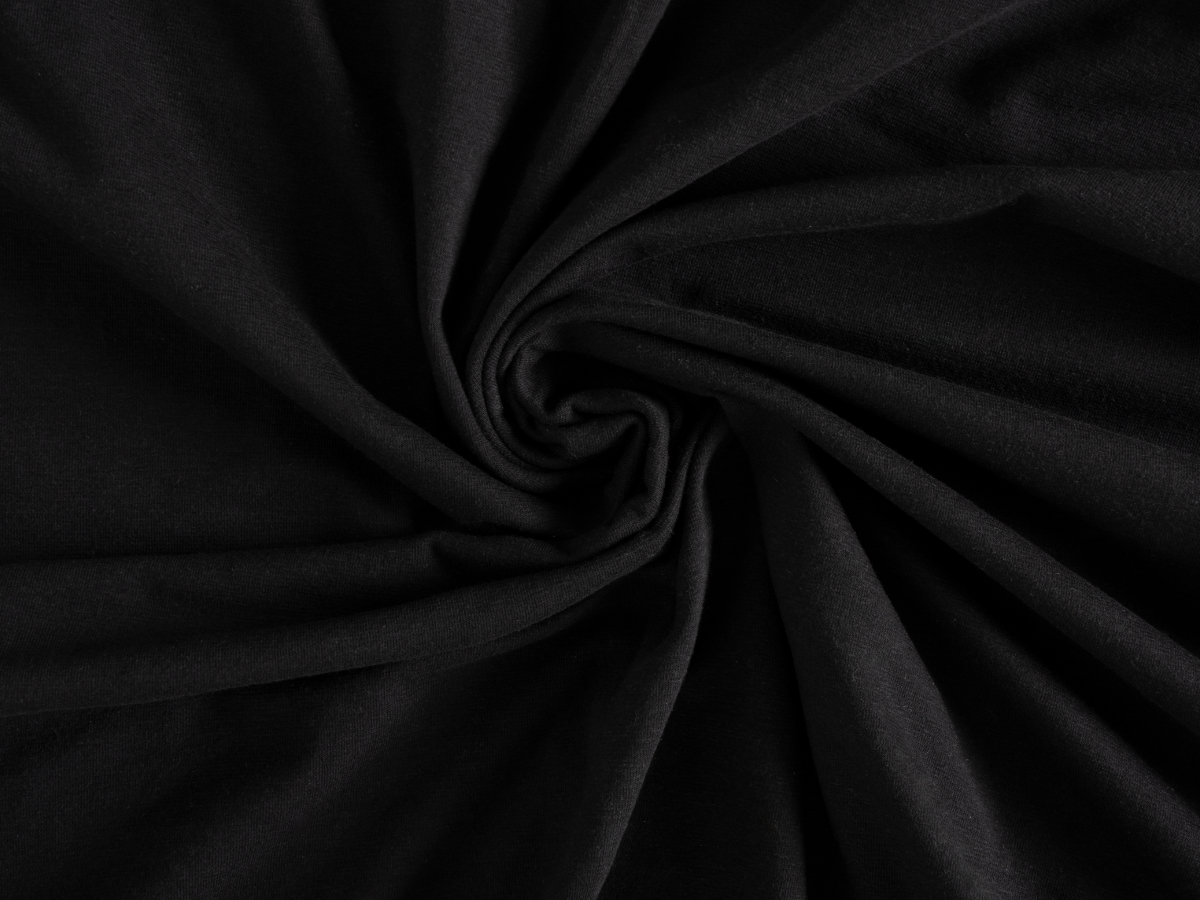 Jersey prostěradlo EXCLUSIVE černé Rozměr: 220x200