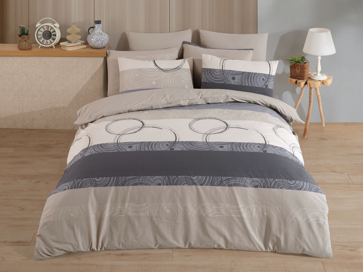 Francouzské povlečení Satén 220x200, 70x90cm Emily