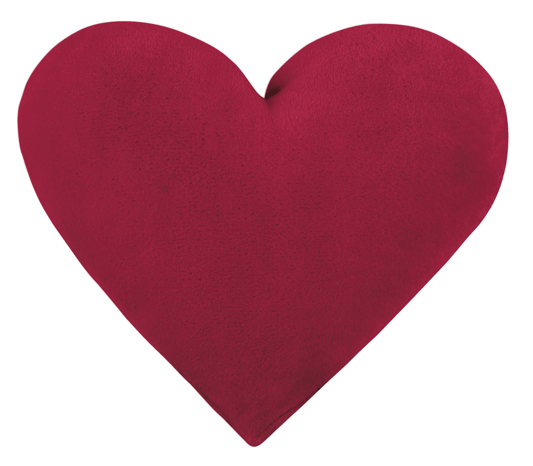 Polštářek srdíčko vínové