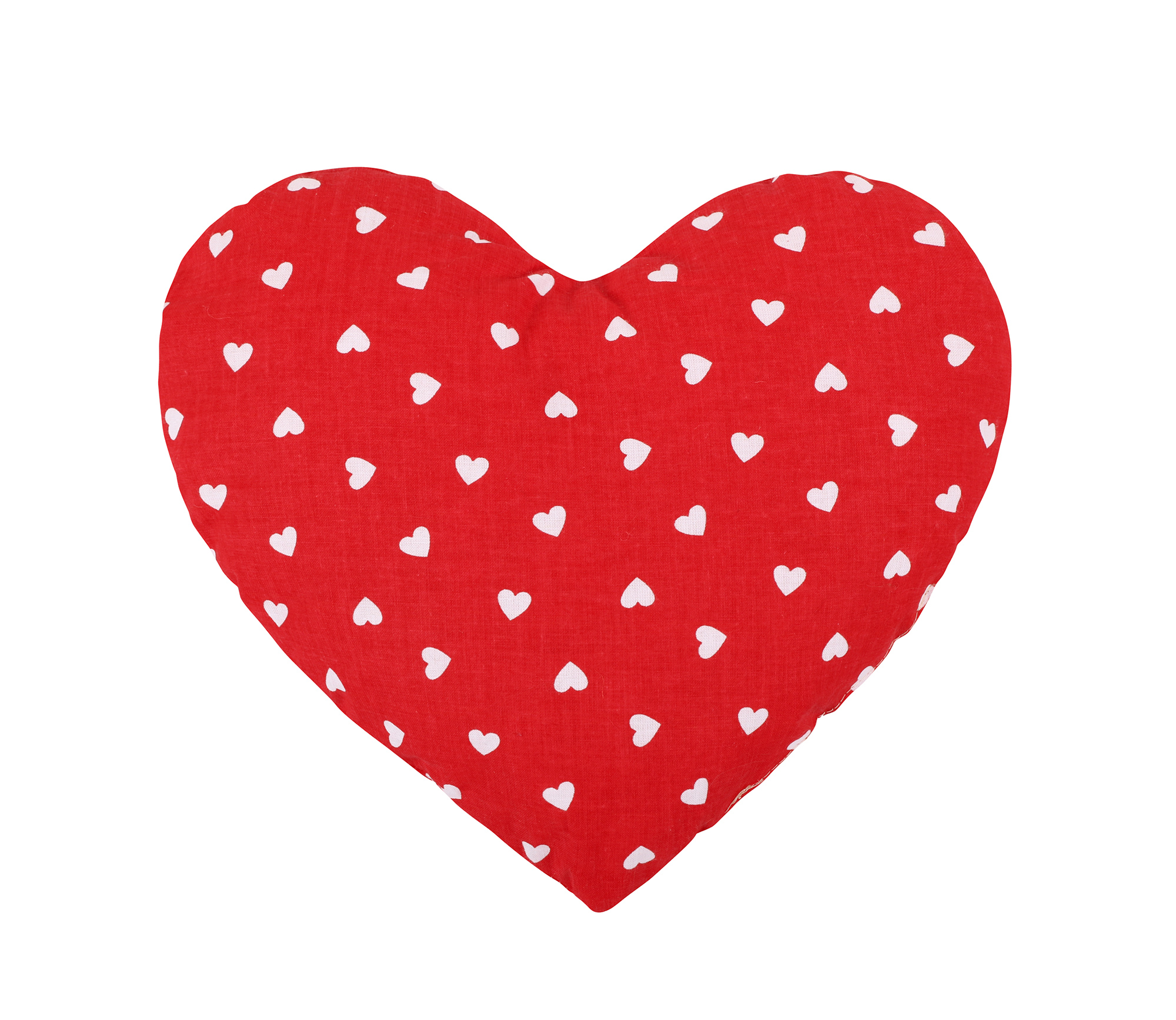 Polštářek srdíčka červená
