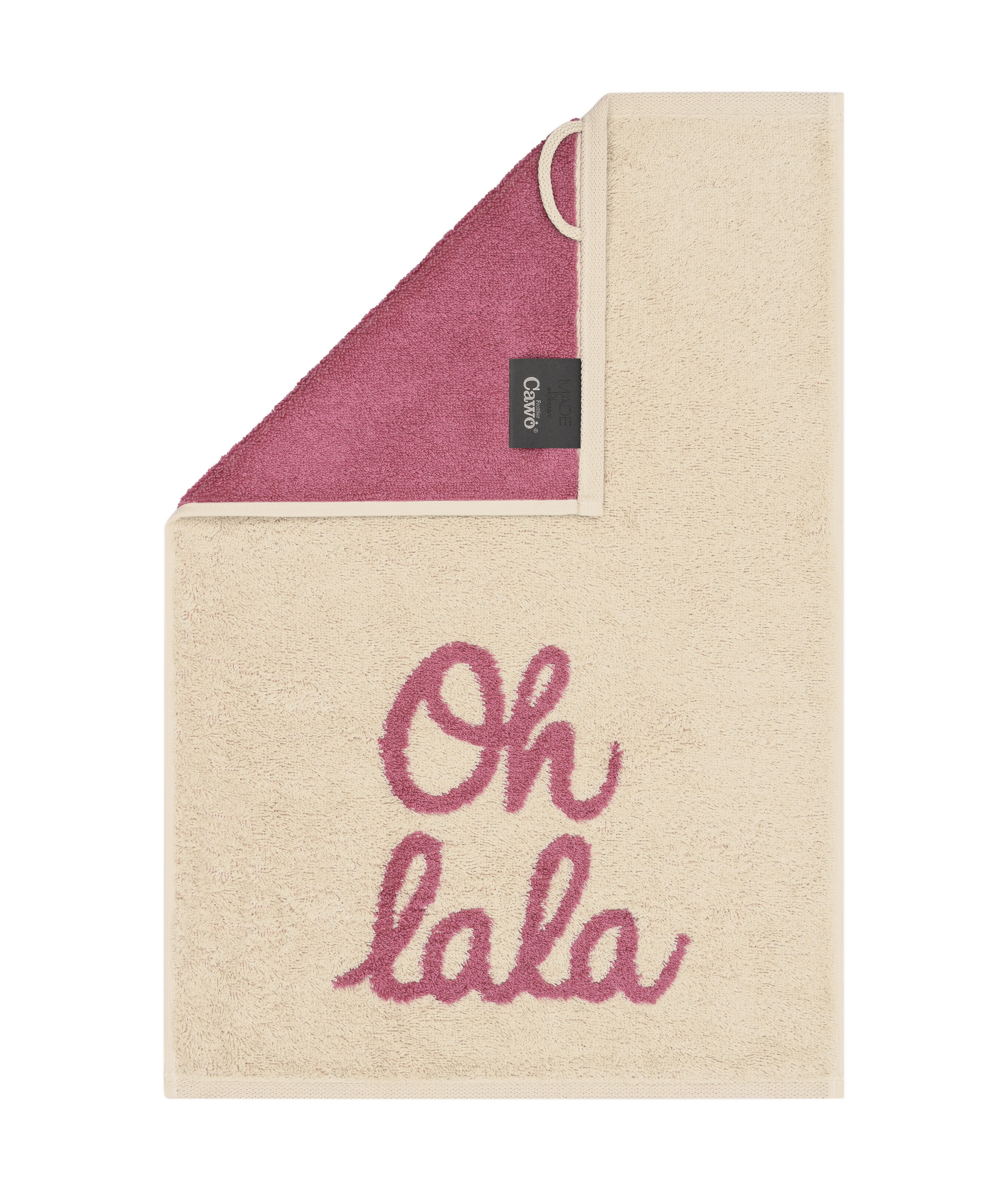 Ručník pro hosty Postcard Towels – Oh lala, 30 × 50 cm, CAWÖ