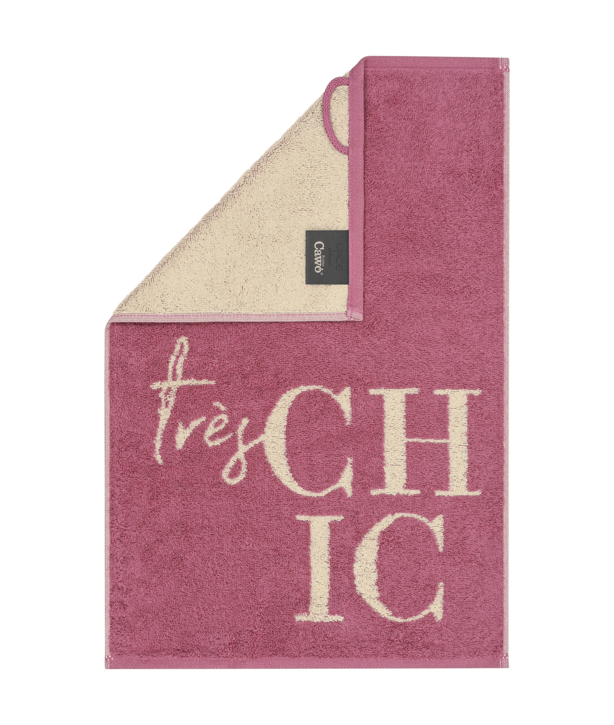Ručník pro hosty Postcard Towels – très CHIC, 30 × 50 cm, CAWÖ