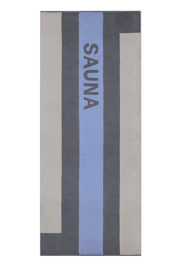 Saunová osuška - Sauna 232 – sky, 80 × 200 cm, CAWÖ
