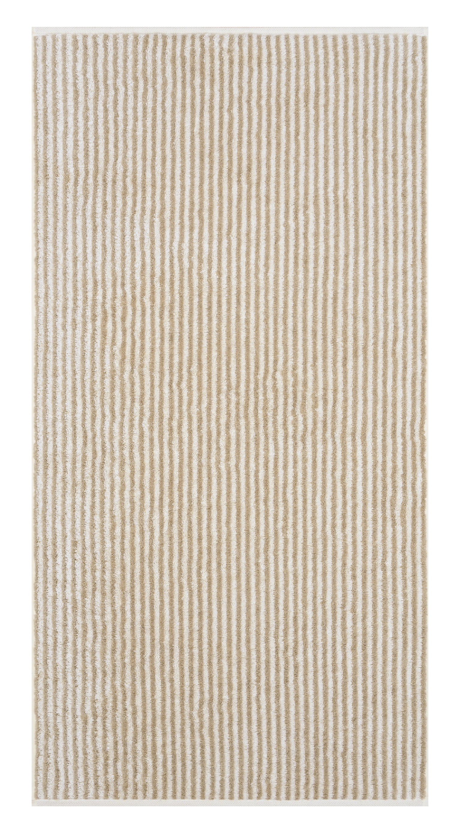 Ručník Two-Tone Stripes 480 – natur, různé velikosti, CAWÖ Velikost: 50x100 cm