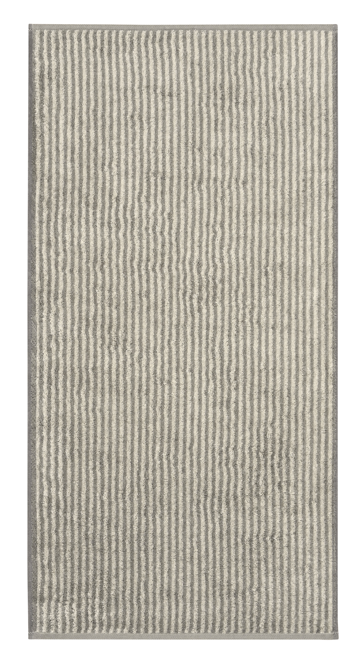 Ručník Two-Tone Stripes 480 – grafit, různé velikosti, CAWÖ Velikost: 50x100 cm