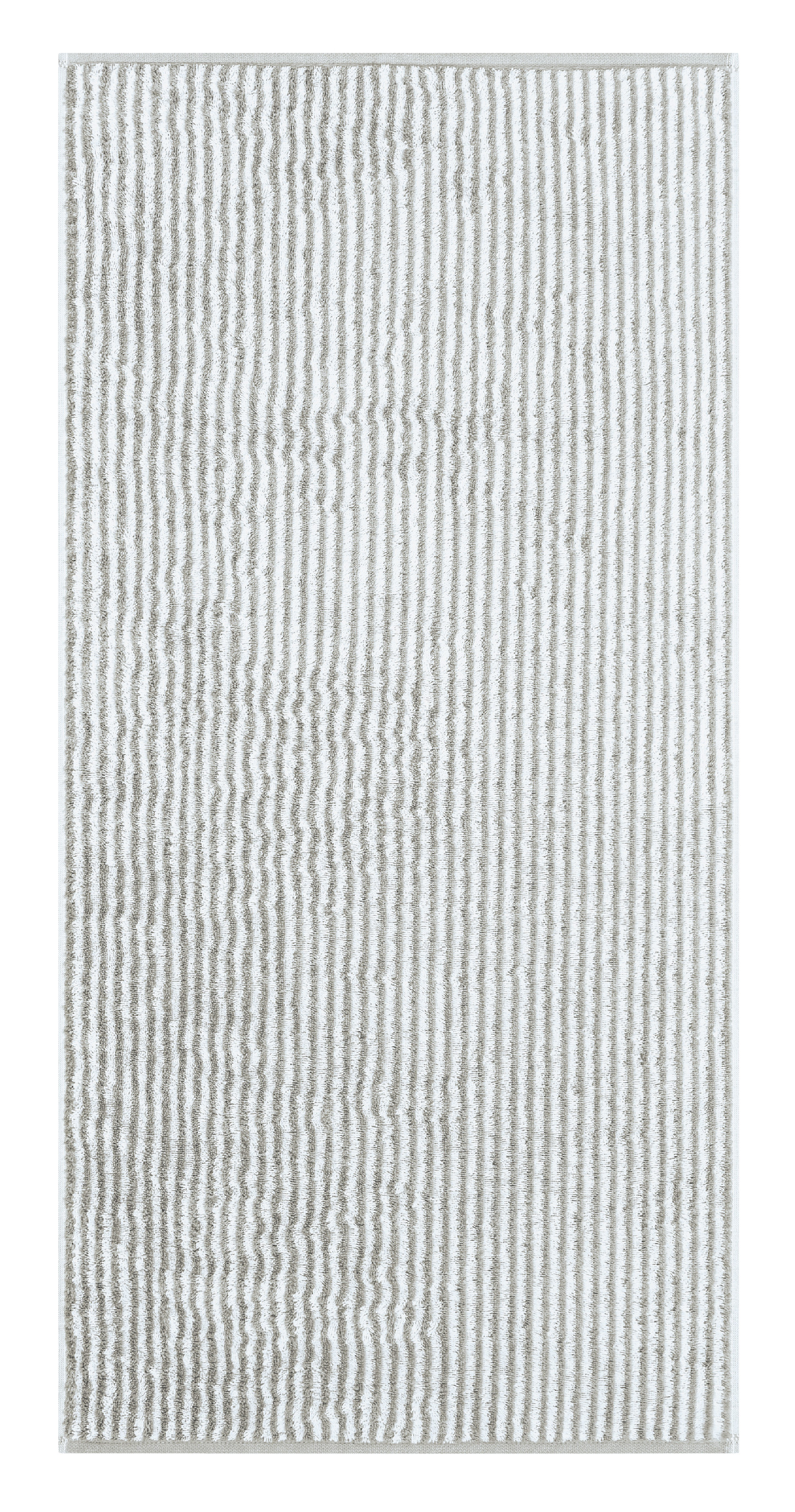 Ručník Two-Tone Stripes 480 – platinová, různé velikosti, CAWÖ Velikost: 80x150 cm